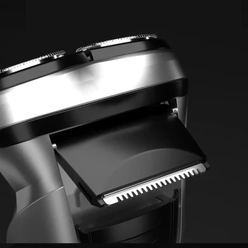 ENCHEN Elektrinį skustuvą, BlackStone 3D Įkrovimo Su Kintama Ašmenys Vadovai IPX7 atsparus Vandeniui Barzda Žoliapjovės Mašina Vyrams
