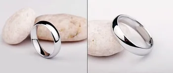 Europos ir Amerikos titano plieno žiedas deimantinis žiedas meilės pora žiedas gali būti pritaikyti