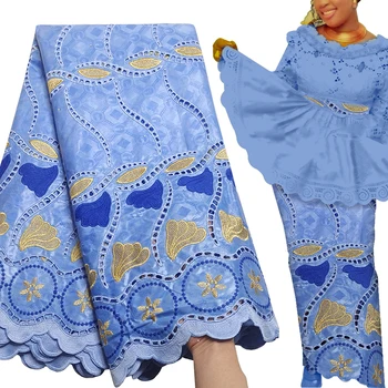 Fabricbob Naujas Heidi Bazin Riche Audinio Suknelė 2021 Aukštos Kokybės Nigerijos Šalies Borer Siuvinėjimo Afrikos Nėrinių Audinio 2.5 Metrų