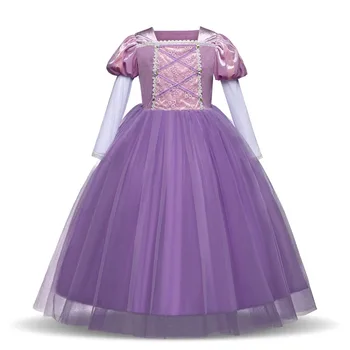 Fantazija Princesė Dress Cosplay Girl Dress Helovinas Persirengęs Kostiumai Vaikams, Karnavaliniai Šalies Drabužių Dydis 4-10 Metų