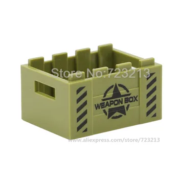 Feleph 3.2 cm SWAT Ginklų Laikymo Dėžutė Karinės Nustatyti Dalys SS Priedai modelių Kūrimo Blokų, Plytų, Žaislų Rinkiniai