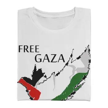 Free Gaza Paukščių Simbolis Nemokamai Palestinoje Marškinėlius Vyrų Harajuku Tee Šukuotinės Medvilnės Marškinėliai trumpomis Rankovėmis Palestinos T-shirt Dovana Drabužiai
