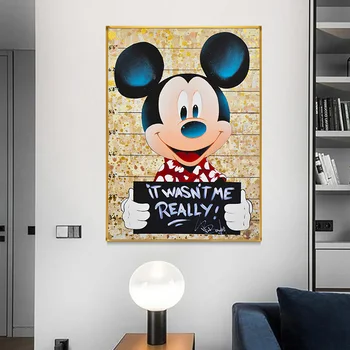 Grafiti Meno Baudžiamosios Mickey Mouse 