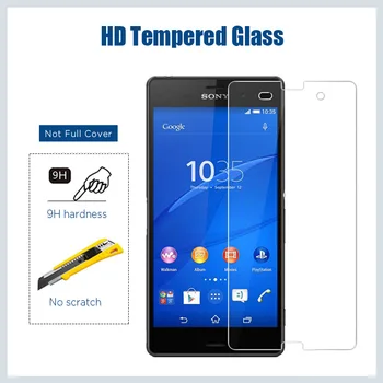 Grūdintas Screen Protector, Sony XA Ultra XA1 Plius Xperia 10 Plus Stiklo Plėvelė Sony XZ XZS XZ1 Kompaktiškas XZ2 Premium Stiklas
