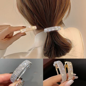 Hairgrips Polytail Aukštos Kokybės Shinnig Diamond Korėjos Stiliaus Plaukų Įrašus, Mergaitės, Aksesuarai Moterims