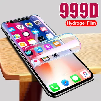 Hidrogelio Kino Screen Protector, iPhone 7 8 Plius 6 6s se 2 2020 m., Minkštas Apsauginė Plėvelė iPhone 