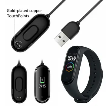 Hot Charger Cable For Xiaomi Mi Band 4 Miband 3 Smart Wristband Bracelet Mi Band 4 Charging Cable Band4 USB Charger Adapter Wire