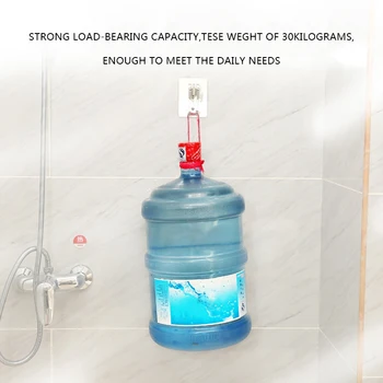 Houseeker Reguliuojamas Aliuminio Vonios Kambarys Dušo Galvos Laikiklio Siurbtuką Showerhead Stalčiuko Laikiklis Vonios Kambario Aksesuarai