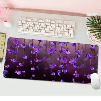 Infinity Purple Žaidėjo stalo nešiojamas Guma Pelės Kilimėlį Žaidimų Mousemat XL Didelė Klaviatūra KOMPIUTERIO Stalas Kilimėlis Takuo Anti-Slip Komforto Padas