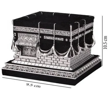 Kaaba Miniatiūriniai Musulmonų Namų Ir Sodo Dekoro Religinių Dovana Islamo Ornamentu Kaaba Pakabukas Poliesteris Mini Dydis