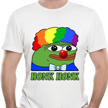 Karšta Elementas Klounas Pepe Honk Honk Honkler Meme Marškinėliai Vyrams Vyrams Marškinėliai