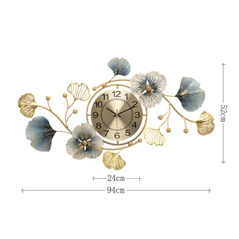 Kinijos Metalo Sieniniai Laikrodžiai Mechanizmas Rinkinys Kambarį Prabanga Aukso Skaitmeninis Sieniniai Laikrodžiai Dizaino Reloj Sumalti Namų Reikmenys DG50WC