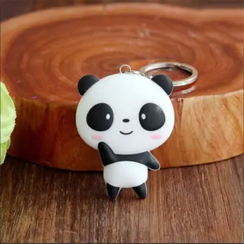 Mielas Panda Key Chain Moterų, Vaikų Mielas Animacinių Filmų Kinijos Panda Papuošalai Pakabukas Raktų Pakabukas Populiarus Dovanų Maišelis Automobilių Reikmenys