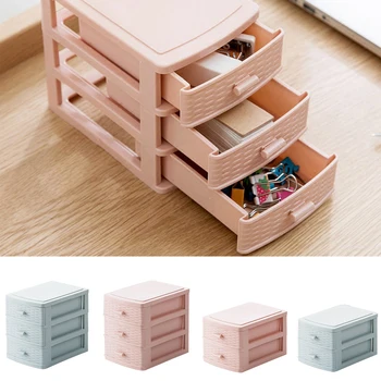 Mini Stalčių, Aukštos kokybės Kosmetikos Plastikinė Talpykla, Kosmetikos Dėžutės, Apdailos Box, Multi-funkcinė Namų Darbalaukio Saugojimo Dėžutė.