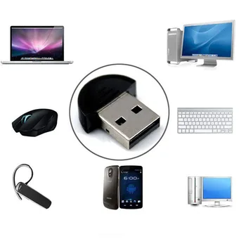 Mini Usb Bluetooth Dongle Adapterį Aukštos Kokybės Kartotuvas Dongles Pc Kompiuteris, Nešiojamas Win Xp, Win7, 8
