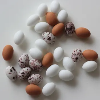 Miniatiūriniai Dervos 3D Mielas Kiaušiniai, Putpelių Kiaušinių, Balandžiai Kiaušinių Mini Paukščių Kiaušinių Micro Kraštovaizdžio Lėlės Namas
