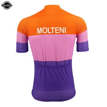 MOLTENI klasikinis dviračių džersis 2020 Rožinės spalvos vyriški MTB dviračių drabužių, Aukščiausios Kokybės, Trumpas Rankovės Dviračiu Dėvėti Ropa Ciclismo Maillot