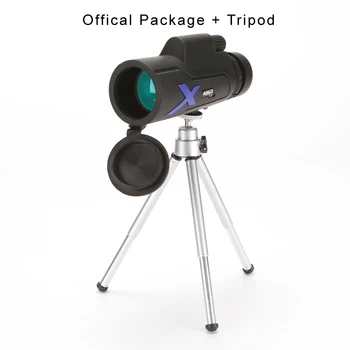 Monokuliariniai 20x50 Galingi Žiūronai Aukštos Kokybės Zoom Puikus Delninis Teleskopas lll naktinio matymo Karinės HD Profesionalios Medžioklės