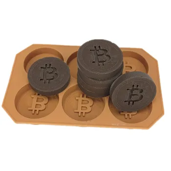 Multifountion Bitcoin Ledo Grotelės Įšaldyti Pelėsių Desertas Šokolado Montažinę, Pelėsių Cube 