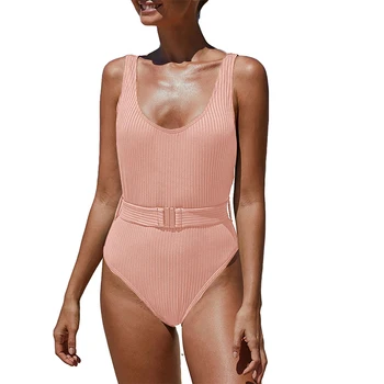 Nauja Vasaros U-kaklo vientisas Seksualus maudymosi kostiumėlį Vienas Gabalas Plaukti Kostiumai Nr. Plieno laikiklis su Krūtinės Mygtukai Seksualus Vienas Gabalas Plaukti Kostiumai