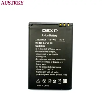 Naujas 1300mAh Baterija DEXP Larus Z3 Mobiliųjų telefonų sandėlyje + Sekimo Kodas