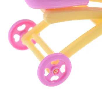 Naujas Atvykimo 1pcs vežimėlis Dvivietis Vežimėlis priedai Kelly lėlės žaisti namuose žaislas 16*14*7cm