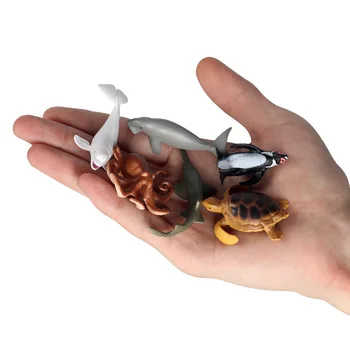 Naujas Modeliavimo Mini Priešistorinių Jūros Gyvenimo Modelį, Ryklių, Banginių Jūros Vėžlys 