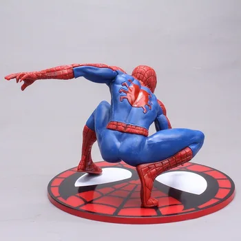Naujas Spiderman, supermeno PVC veiklos, žaislų, paveikslas didelis žmogus-voras temą šalies modelį prekių papuošalai vaikams gimtadienio pyragas apdaila