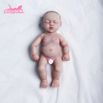 Naujausias 31CM Atgimsta Lėlės Gyvas Naujagimis Baby Doll Realus Žaislai labai švelnus viso kūno silikono mergina lėlės Gimtadienio Dovana
