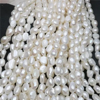 Nemokamas pristatymas Natūralių Perlų Nekilnojamojo Gėlavandenių Perlų Karoliukais Baroko Specialios formos Perlų, 