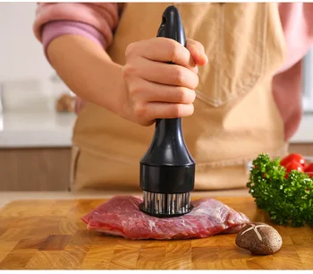 Nerūdijančio Plieno Mėsos Tenderizer Adata Mėsos Plaktuku Tenderizer Virimo Įrankiai, Virtuvės Įrankiai, Kepimo Kepimo Priedai