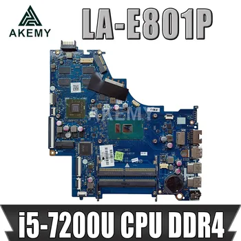 Nešiojamas plokštę HP Pavilion 15-BS Core i5-7200U SR342 Mainboard LA-E801P DDR4