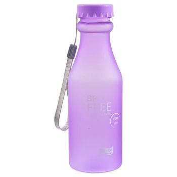 Nešiojamų Kelionių Gėrimo Butelis Matinio Plastiko Vandens Butelių, Vaisių Sulčių nepralaidžiose Saugojimo Butelis Lauko Sporto Žygiai