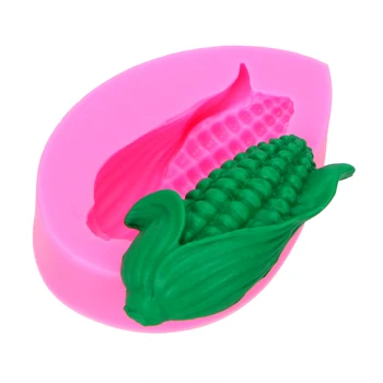 NICEYARD Saldainių Spalvos Polimero Molis Pelėsių 3D Pelėsių Apdailos Silikono Daržovių, Kukurūzų Pelėsių 