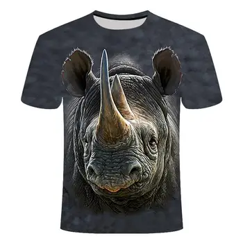 Nieuwste Gyvūnų 3D T-shirt Arė Korte Mouw Mannelijke Zomer Viršūnes Tees 3D Orangutan marškinėliai Voor Mannen Juokinga Kleding