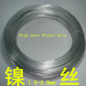 Nikelio viela aukšto grynumo nikelio viela importuotų nikelio viela ultra-fine nikelio viela Ni99.999%