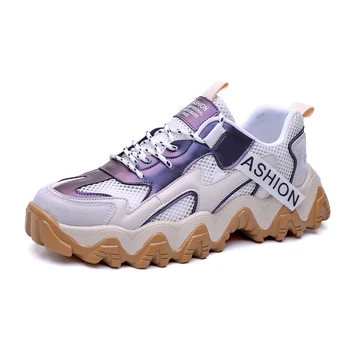 Non-slip Kvėpuojantis Laisvalaikio Sneaker Vyras Šviesos amortizatoriumi Sporto Vaikščioti Batų Karšto Pardavimui, iki 2021 m. Įpurškimo Batai, Akių Nėrinių Avalynė