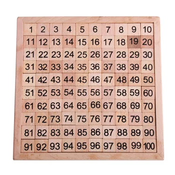 Numeris Blokai Mokymo Išteklių 1-100 Skaitmeninis Medinės Lentos Montessori Rūšiavimo Matematikos Žaidimas Vaikų Švietimo Matematikos Žaislai