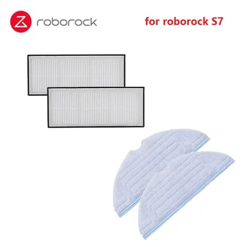 Originalus Roborock Priedų Rinkinys, skirtas roborock S7 ,S7 Skalbti sumetami į šiukšlių konteinerį Filtras,S7 Mop Šluostės