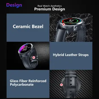 Pavyzdinė Zeblaze THOR 5 PRO SmartWatch 4G LTE 3GB+32GB Dual Camera Face Unlock Keramikos Bezel Quad Core Sporto Smart Žiūrėti