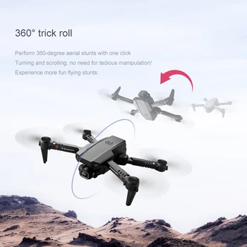 Profesinės Drone 4k Dviguba Kamera HD XT6 WIFI FPV Nepilotuojamų Oro Slėgio Fiksuotas Aukštis Keturias ašis Orlaivių RC Sraigtasparnis su Kamera