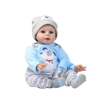 Silikono Lėlės Reborn Modeliavimas Bebe Kūdikių Lėlės Reborn Minkšta Vaikiška Žaislai Mergaitėms, Vaiko Gimtadienio, Kalėdų Dovanos
