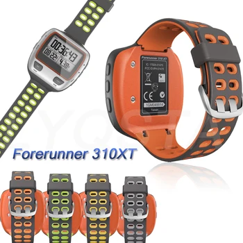 Silikono Rankogaliai Diržu, Garmin Forerunner 310XT Watchband Veikia Plaukti Forerunner 310 XT Sporto Smart Watch Band apyrankė