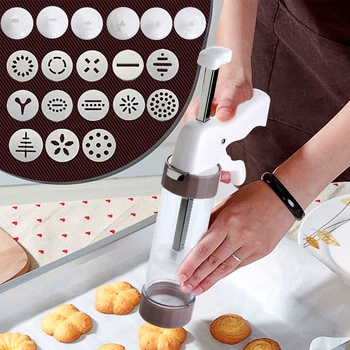Slapukas Spaudai - Slapukas Paspauskite Priėmimo Ginklą, Sausainiai Torto Formą Slapukas Paspauskite Maker Mašina Desertas Apdaila