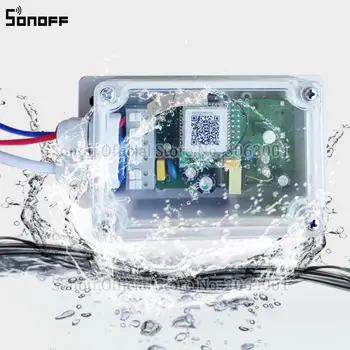 SONOFF IP66 atsparus Vandeniui Paskirstymo Dėžutę, Vandeniui Atveju, atsparus Vandeniui Shell Sonoff Pagrindinis/RF/Dual/Pow Už Kalėdų Medžio Šviesos