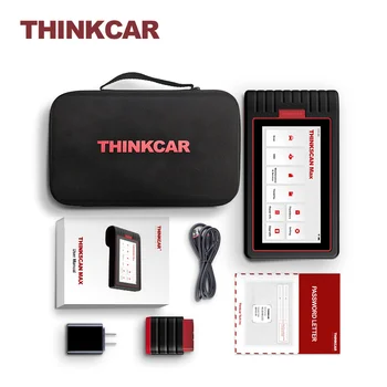 Thinkcar Thinkscan Max Auto OBD2 Diagnostikos Įrankiai Visą Sistemą, ECU Kodavimas Dvikryptis Kontrolės 28 iš Naujo Automobilio Testavimo Įrankiai