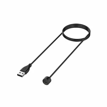 Tinka Xiaomi Mi Juosta 6 / Mi Juosta 5 USB Įkroviklis Duomenų Kabelis Tinka Xiaomi Mi Juosta 5/6-Black Smart Priedai