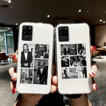 Tom Hiddleston Telefono dėklas, Skirtas Samsung Galaxy Note 4 8 9 10 20 S8 S9 S10 S10E S20 Plius UITRA Itin skaidrios tendencija vandeniui