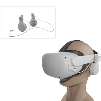 Triukšmo Mažinimas (VR), Žaidimas Reguliuojamas Ausines Laidines Ausines, Kairėn, Dešinėn Skyrium -Oculus Quest 2 VR Priedai