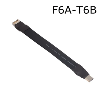 USB 3.1 Priekinis Skydelis Kolektoriaus Tipo, E, C Tipo USB-C Plokštė Plėtra Kabelis su PCI Laikiklis Pertvara už A4 ITX ATX Važiuoklės
